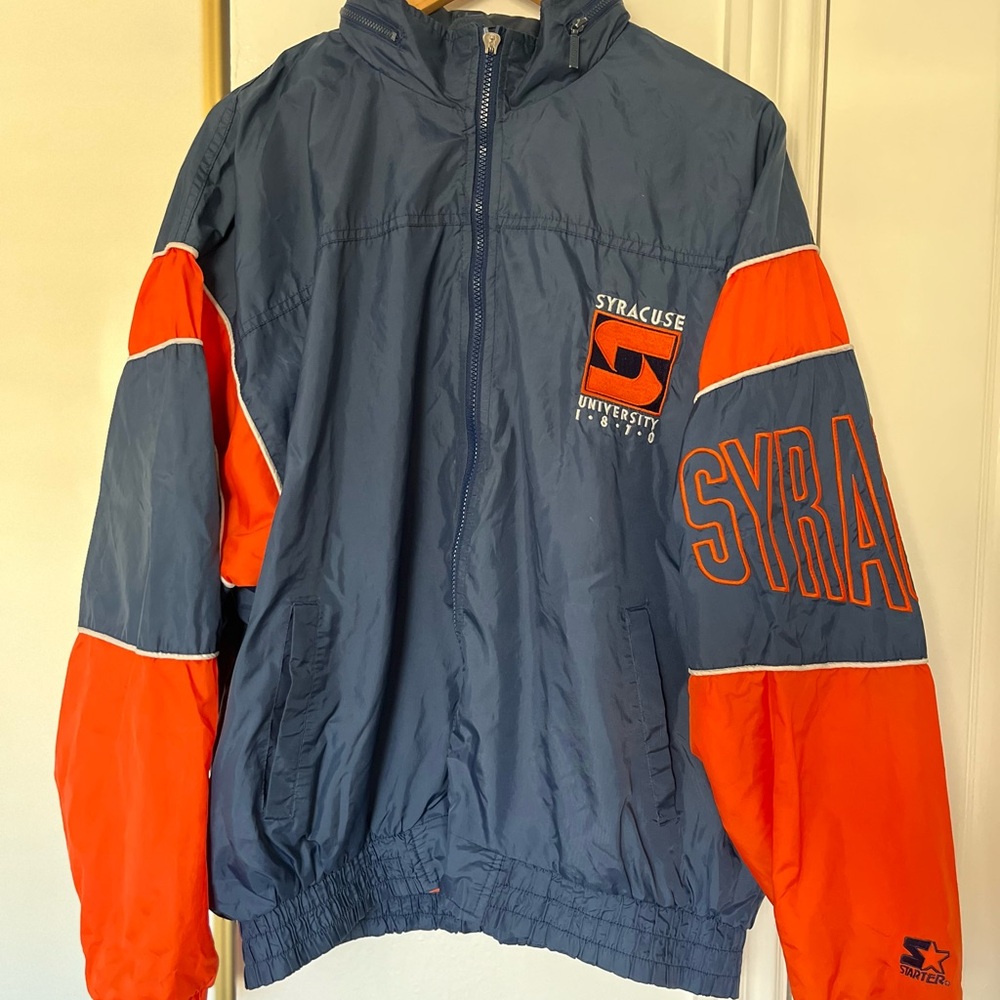 90s starter Syracuse zip up jacket